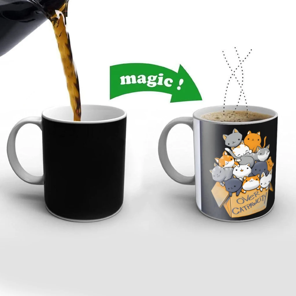 Over Catpawcity Creativity Change Color Chang mug Ceramic mug Hot Coffee Cup Breakfast Cup Mug Friend Gift
Over Catpawcity Creativity Change Color Chang mug Ceramic mug Hot Coffee Cup Breakfast Cup Mug Friend Gift