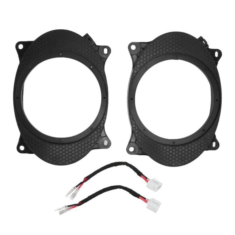 2pcs 6.5inch Black Door Speaker Adapter Spacer Rings With 2 Wire Harness Replacement For Corolla Levin
2pcs 6.5inch Black Door Speaker Adapter Spacer Rings With 2 Wire Harness Replacement For Corolla Levin