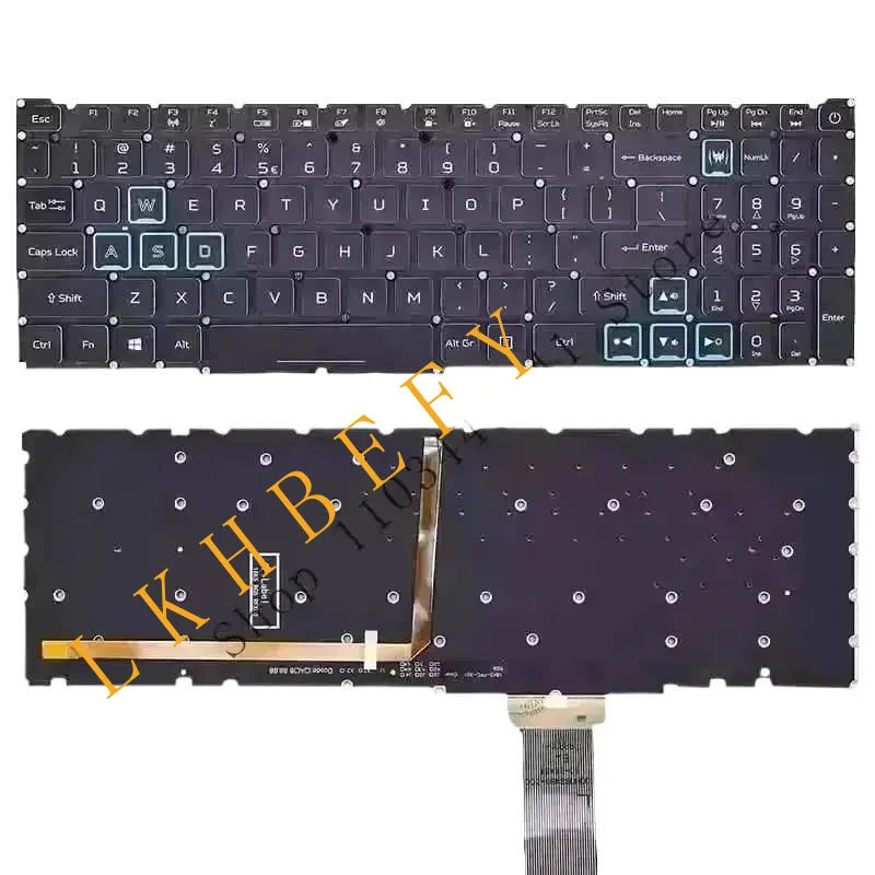 &. RGB US Backlit Keyboard For Predator Helios 300 PH315-52 PH315-53 PH317-53
&. RGB US Backlit Keyboard For Predator Helios 300 PH315-52 PH315-53 PH317-53