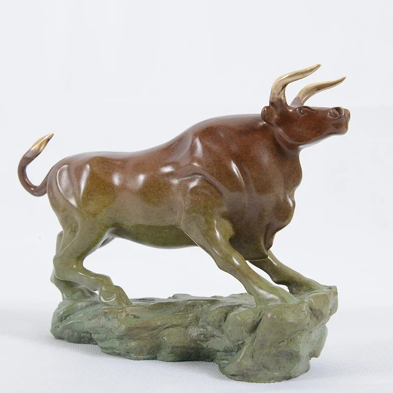 BEST GIFTS Chinese Pure Bronze 12 Animal Zodiac Year Lucky Wealth Cattle Figurine Business Gift
BEST GIFTS Chinese Pure Bronze 12 Animal Zodiac Year Lucky Wealth Cattle Figurine Business Gift
