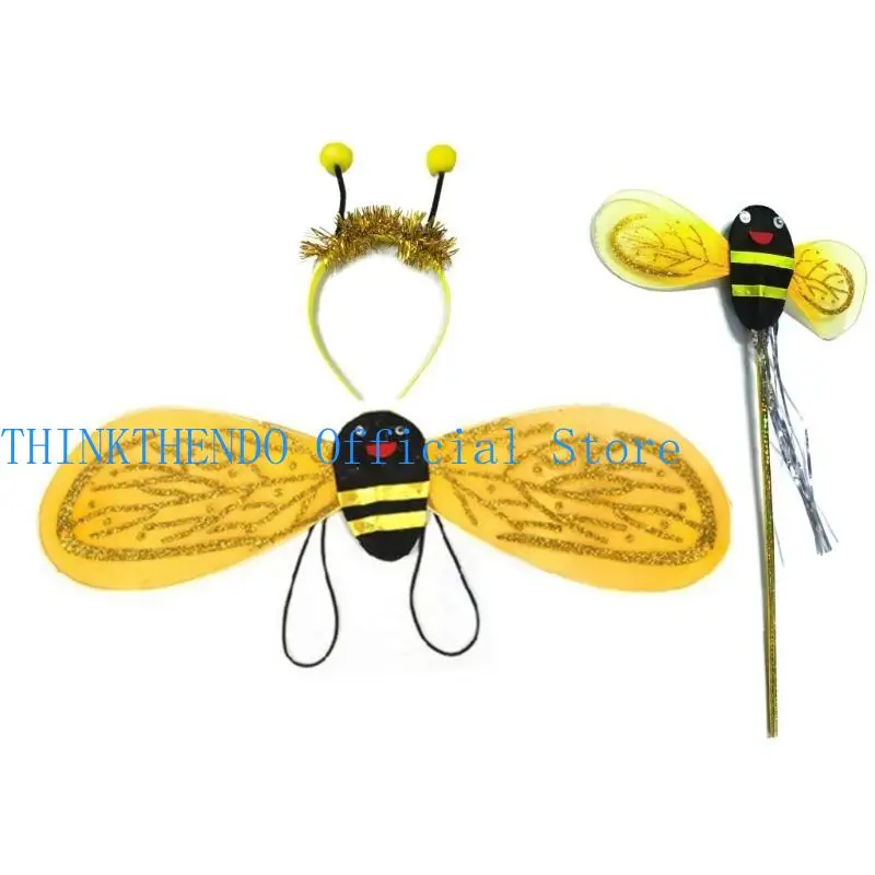 652F 1/2pcs Dress up Clothes Kids-Princess Costume Set /Ladybird Wing Headband Magic-Wand Perfect Novelty-Gifts
652F 1/2pcs Dress up Clothes Kids-Princess Costume Set /Ladybird Wing Headband Magic-Wand Perfect Novelty-Gifts