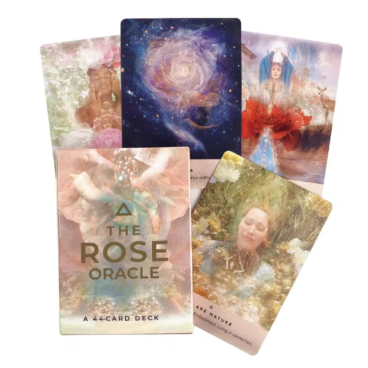 Rose Oracle Cards English Version Board Game Deck Witchcraft Fairy Tarot Mysterious Divination Playing Cards
Rose Oracle Cards English Version Board Game Deck Witchcraft Fairy Tarot Mysterious Divination Playing Cards
