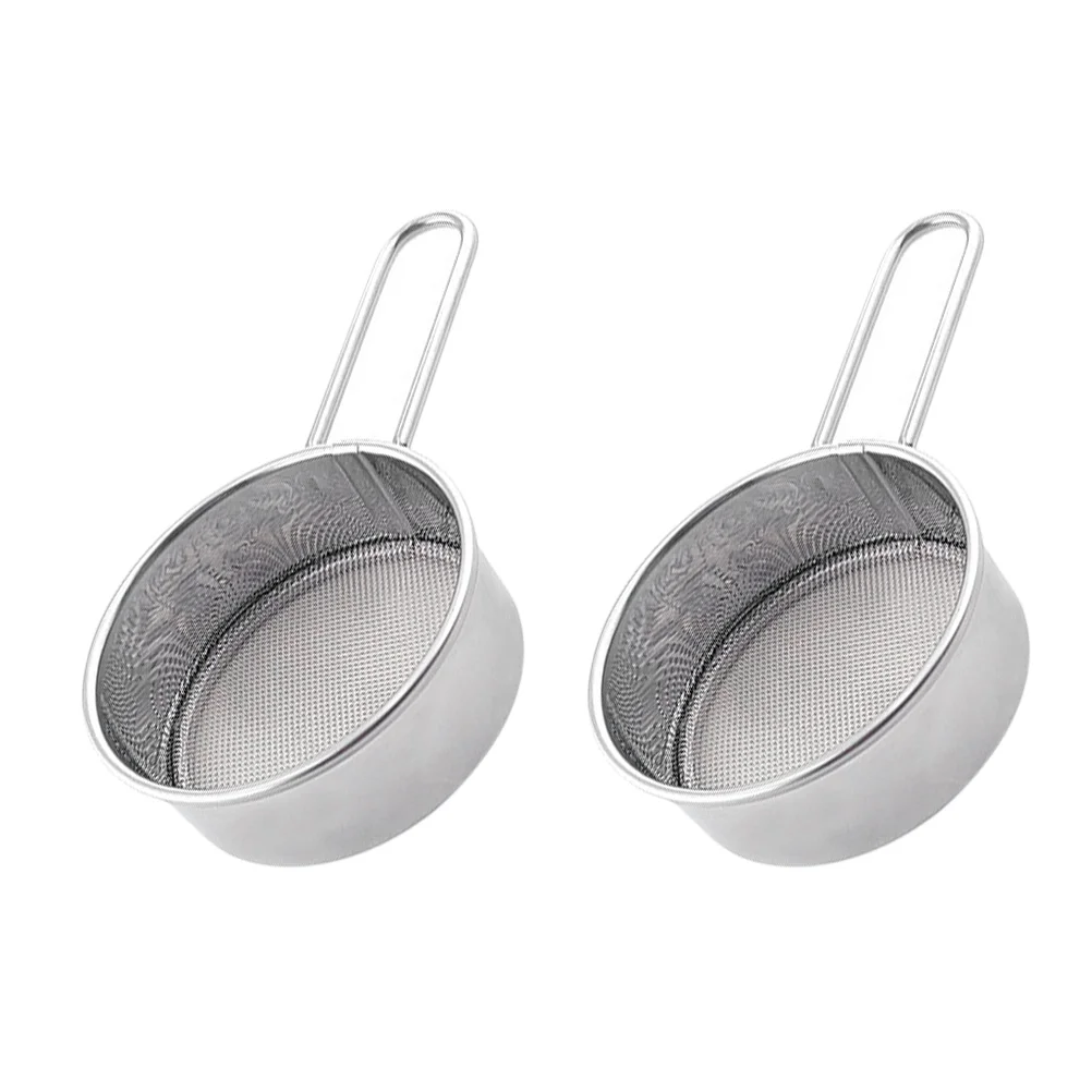 2Pcs Flour Sieve Sifter Stainless Steel Handheld Filter Powder Sugar Baking Tool Portable Strainer Kitchen Accessories
2Pcs Flour Sieve Sifter Stainless Steel Handheld Filter Powder Sugar Baking Tool Portable Strainer Kitchen Accessories