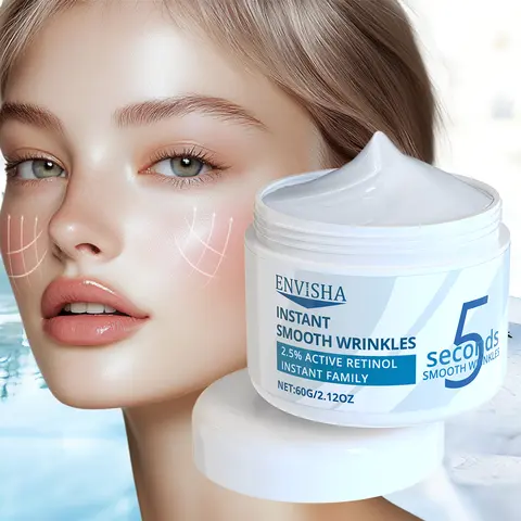 ENVISHA Retinol Cream Instant Firming Face Skin Smoothing Moisturizing Care Lifting Fade Fine Lines Improve Dullness Brightening