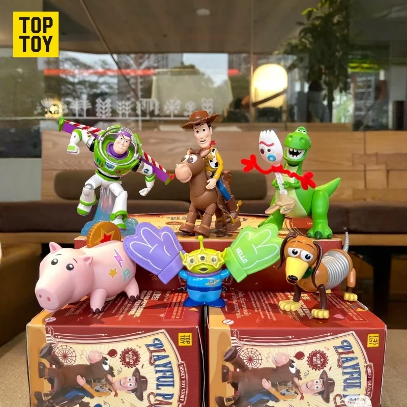 TOPTOY Disney Toy Story Blind Box Collectible Trendy Figure Movable Limbs Desktop Decoration Playful Moment Gift For Women
TOPTOY Disney Toy Story Blind Box Collectible Trendy Figure Movable Limbs Desktop Decoration Playful Moment Gift For Women