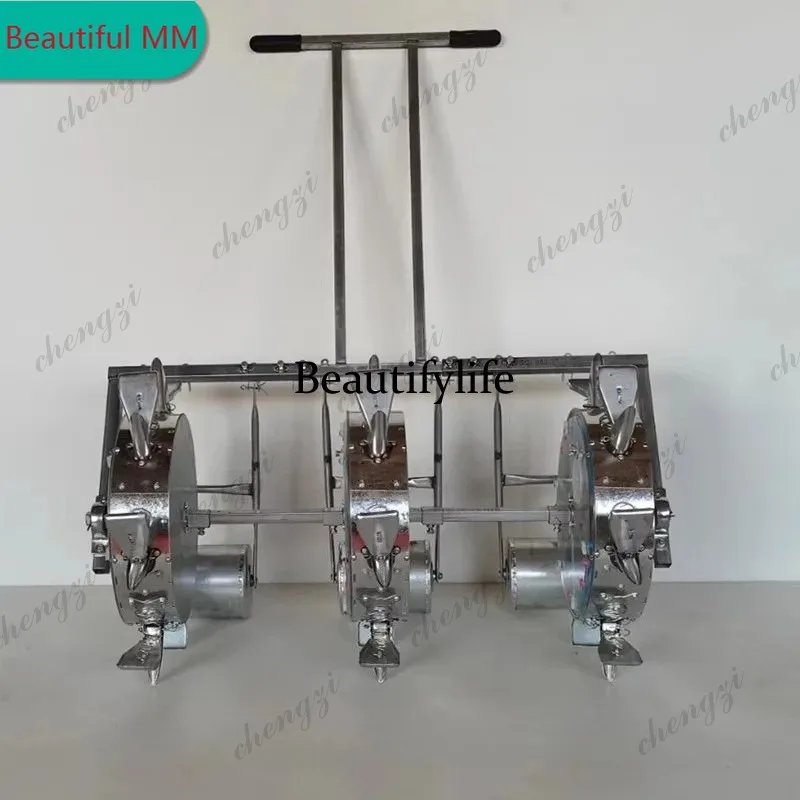 M138 peanuts, edamame, multifunctional acupuncture point precision seeding agricultural machine three-row hand-pushed roller
M138 peanuts, edamame, multifunctional acupuncture point precision seeding agricultural machine three-row hand-pushed roller
