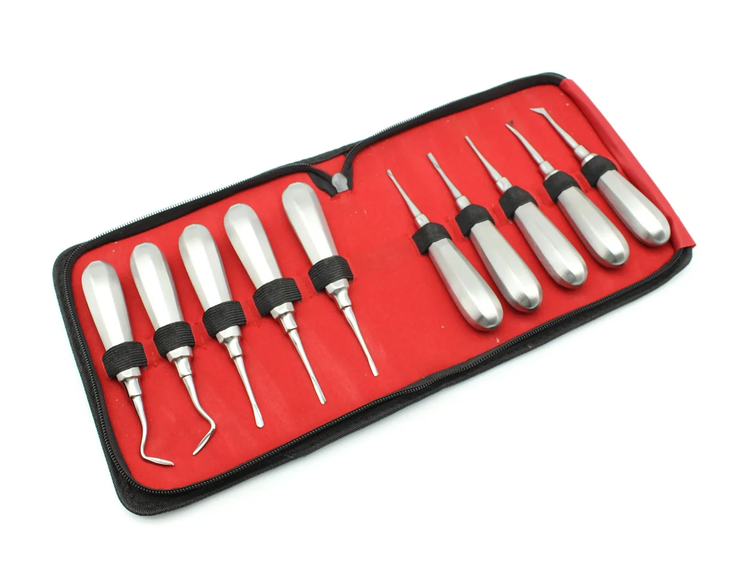 10pcs Dental Elevator Teeth Extraction Tooth Extracting Forceps Stainless Steel Curved Root Lift Elevator Dentist Surgical Tools
10pcs Dental Elevator Teeth Extraction Tooth Extracting Forceps Stainless Steel Curved Root Lift Elevator Dentist Surgical Tools