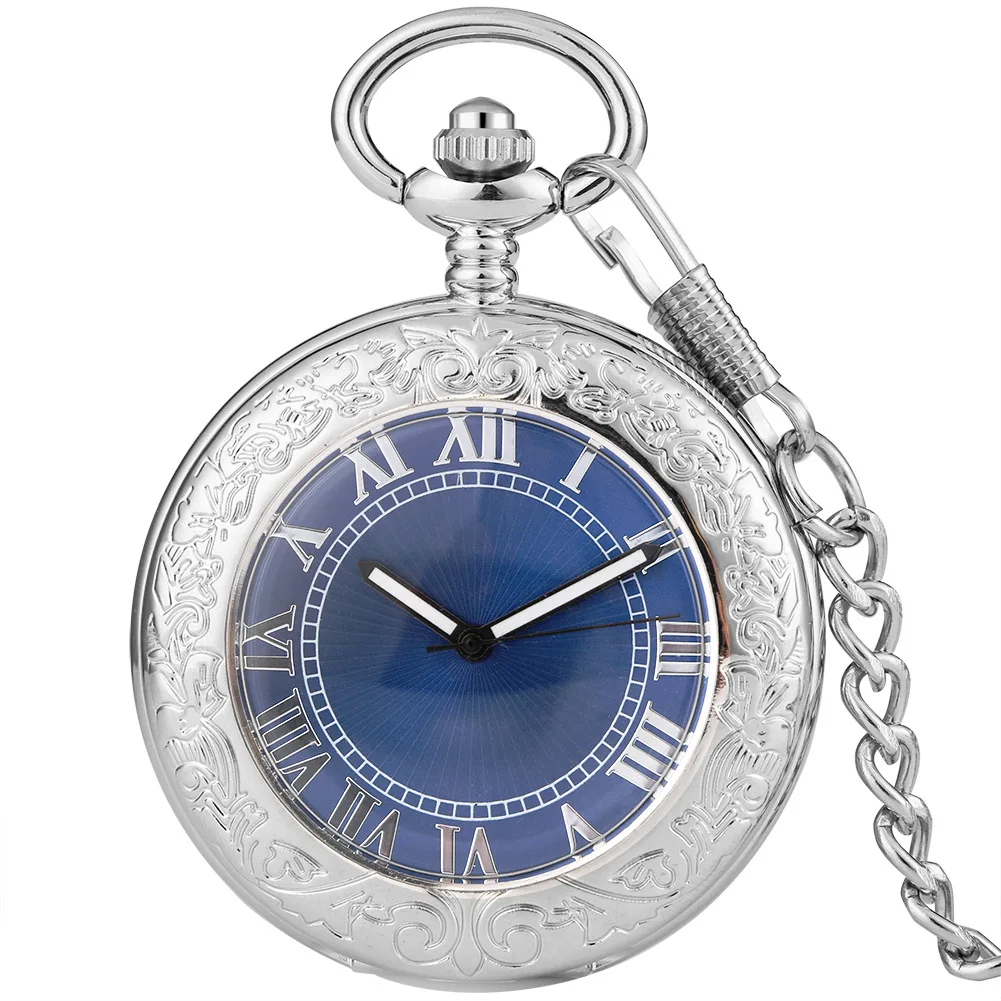 Luxury Bronze Roman Numerals Automatic Mechanical Pocket Watch Men Women Carving Retro Transparent Glass Cover Chain Gift
Luxury Bronze Roman Numerals Automatic Mechanical Pocket Watch Men Women Carving Retro Transparent Glass Cover Chain Gift
