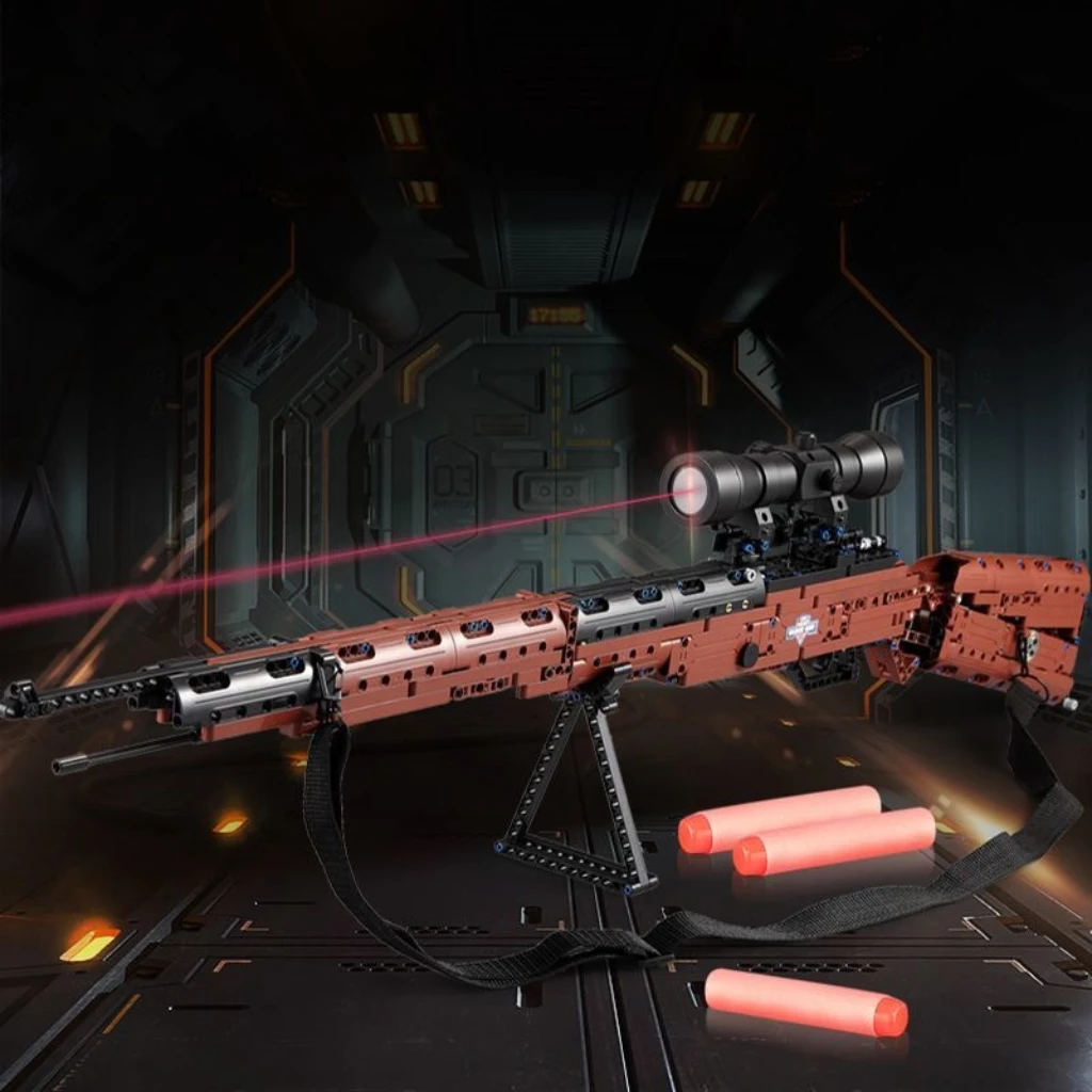 Technical WW2 Military 98K Sniper Rifle Model Building Blocks MOC DIY Assembly Collectible Bricks Adults Gifts
Technical WW2 Military 98K Sniper Rifle Model Building Blocks MOC DIY Assembly Collectible Bricks Adults Gifts