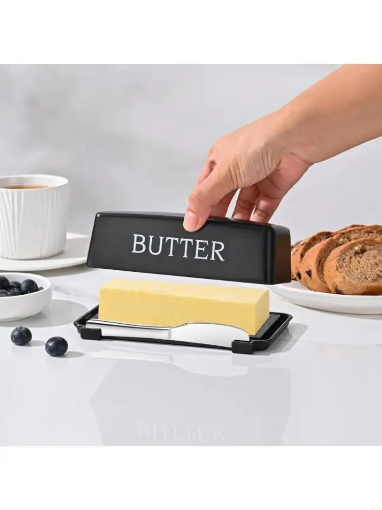 Reusable Plastic Butter Holder Nonslip Slicers Included Tight Sealing Lid Heat Resistant Construction For Organization X3UC
Reusable Plastic Butter Holder Nonslip Slicers Included Tight Sealing Lid Heat Resistant Construction For Organization X3UC