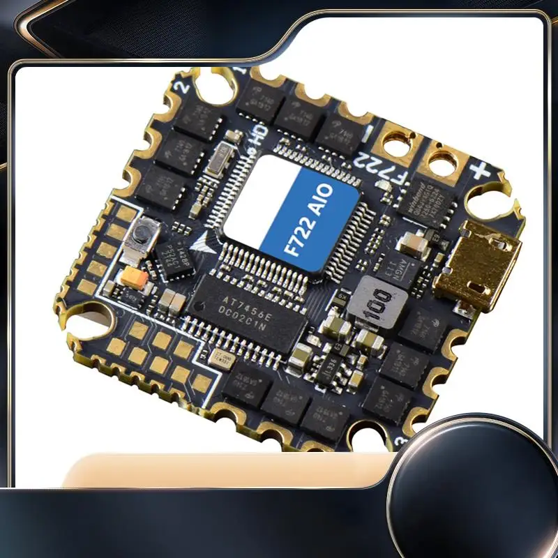 GHF722AIO-HD 40A AIO Baro OSD F722 Flight Controller BLHELIS 40A 4In1 ESC 2-6S For FPV Freestyle Cinewhoop Durable Easy Install
GHF722AIO-HD 40A AIO Baro OSD F722 Flight Controller BLHELIS 40A 4In1 ESC 2-6S For FPV Freestyle Cinewhoop Durable Easy Install