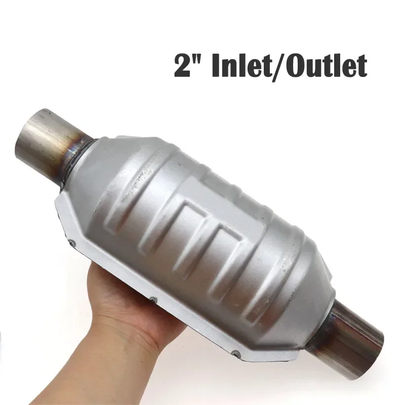 2inch EURO 1 Universal Catalytic Converter High Flow Stainless Inlet Outlet High Flow With 400 Cells Ceramic Catalyst
2inch EURO 1 Universal Catalytic Converter High Flow Stainless Inlet Outlet High Flow With 400 Cells Ceramic Catalyst