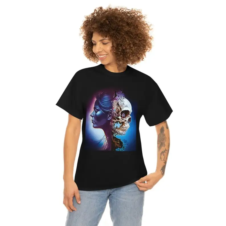 Floral Gothic girl Print T-Shirt - Unique Statement Tee for Gothic Lovers shirt for floral gothic lover Tshirt Halloween tee shi
Floral Gothic girl Print T-Shirt - Unique Statement Tee for Gothic Lovers shirt for floral gothic lover Tshirt Halloween tee shi