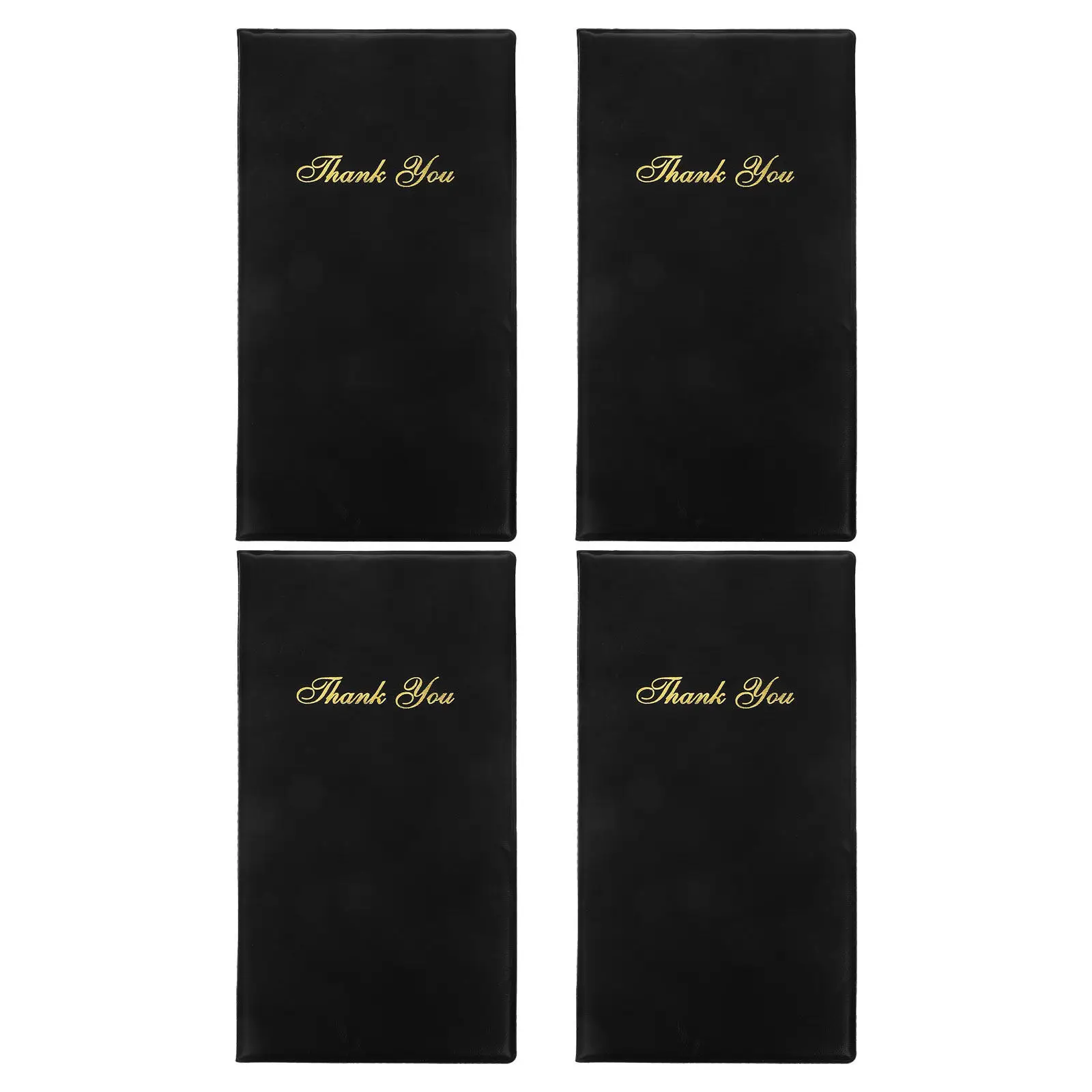 4Pcs Restaurant Check Presenters Stable Waterproof Guest Bill Holder Spillproof Organizer for Dining Tip Receipt Menu Display
4Pcs Restaurant Check Presenters Stable Waterproof Guest Bill Holder Spillproof Organizer for Dining Tip Receipt Menu Display