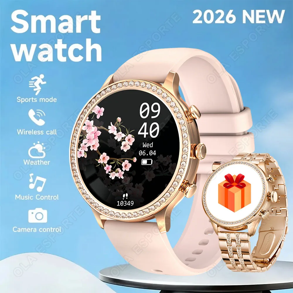 2026 New 1.28'' HD Smart Watch Men Bluetooth Call Music Player Voice Assistant Message Reminder LED Flashlight Sports Watch HW12
2026 New 1.28'' HD Smart Watch Men Bluetooth Call Music Player Voice Assistant Message Reminder LED Flashlight Sports Watch HW12