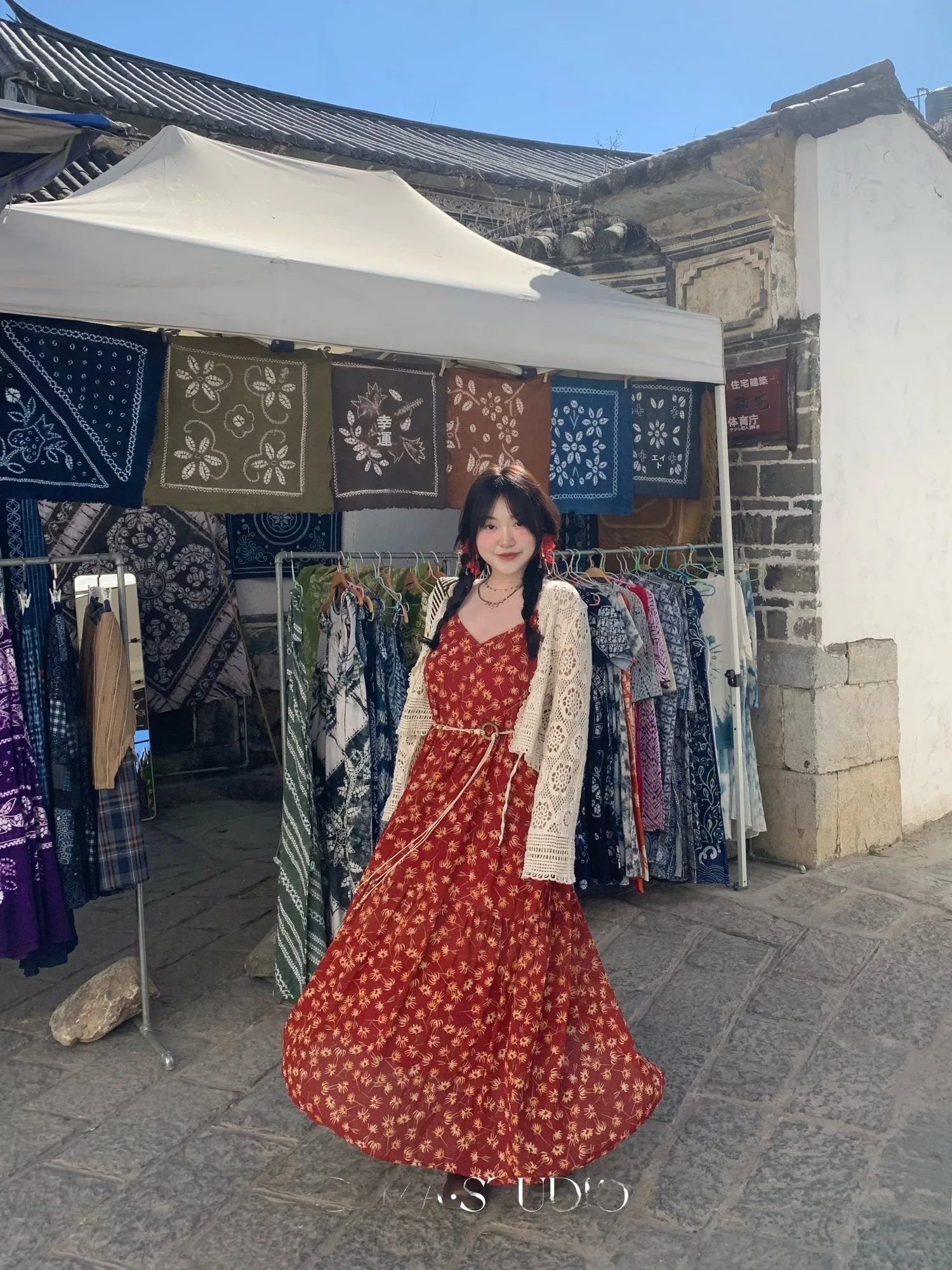 Demaa Red Floral Print Off-oulder Long Dr Women's Summer Vaion Beach Holiday Slimming Gown Ethnic Sle Loose Fit Maxi
Demaa Red Floral Print Off-oulder Long Dr Women's Summer Vaion Beach Holiday Slimming Gown Ethnic Sle Loose Fit Maxi