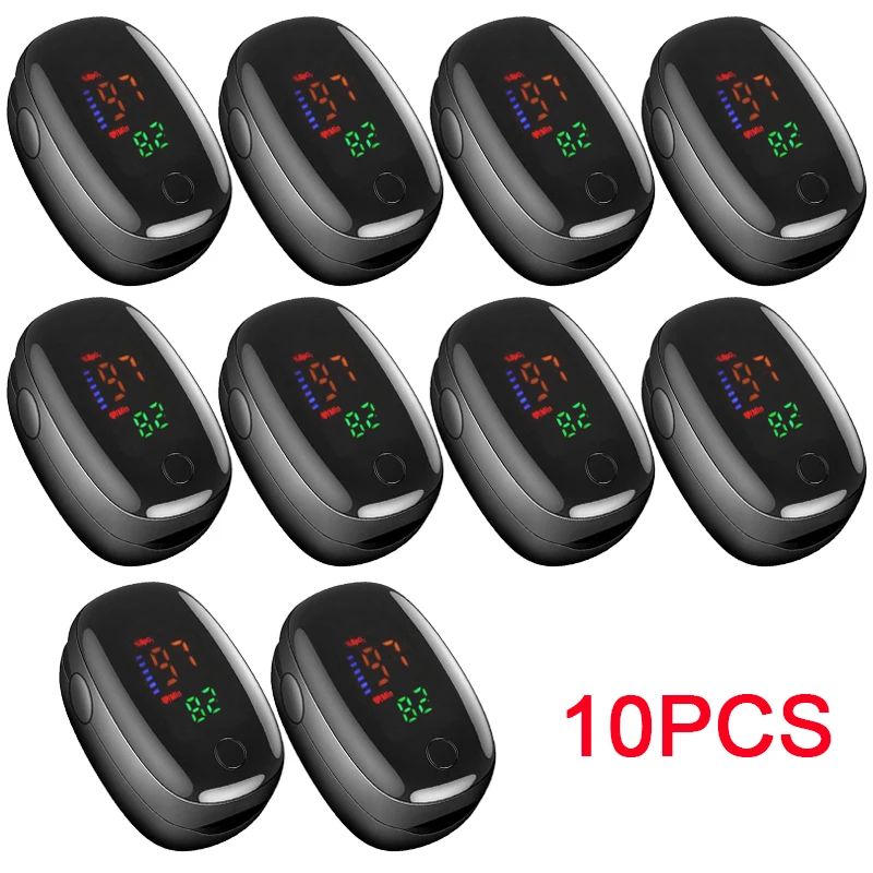 10P Finger Oximeter Digital Fingertip Pulse Oximeter Blood Oxygen Saturation Meter Finger SPO2 PR Heart Rate Monitor Health Care
10P Finger Oximeter Digital Fingertip Pulse Oximeter Blood Oxygen Saturation Meter Finger SPO2 PR Heart Rate Monitor Health Care