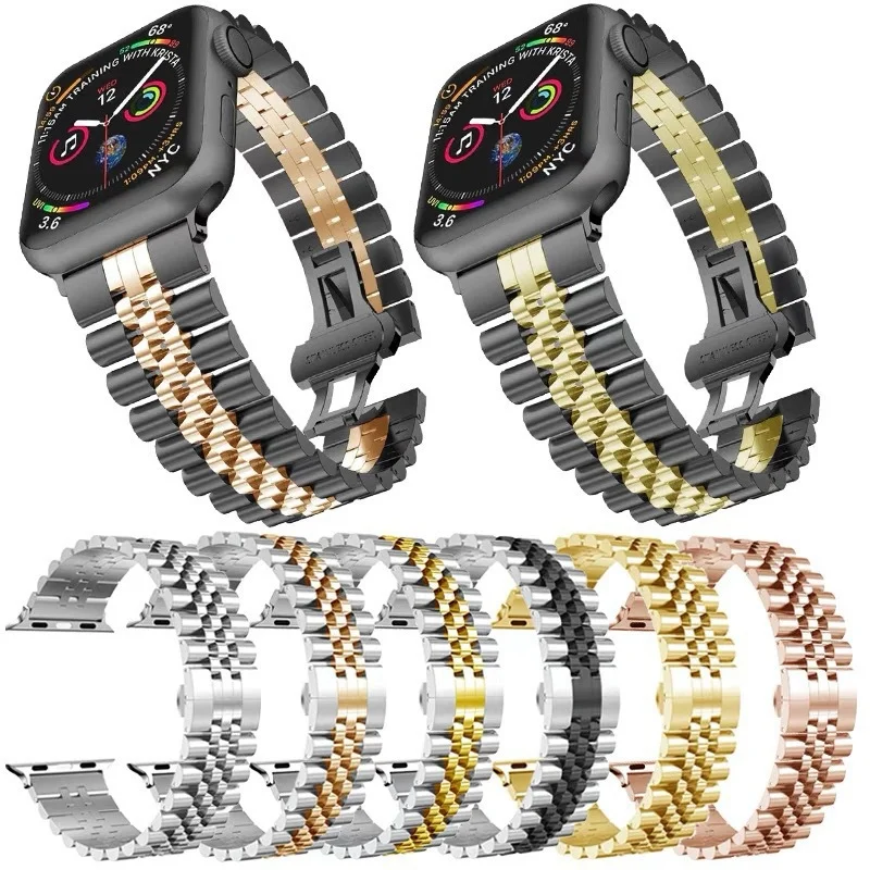 Jubilee Strap For Apple Watch Ultra 3 2 49 45 41 40 46 38 42 44mm Stainless Steel Metal Bands For iWatch Series SE 11 10 9 8 7
Jubilee Strap For Apple Watch Ultra 3 2 49 45 41 40 46 38 42 44mm Stainless Steel Metal Bands For iWatch Series SE 11 10 9 8 7