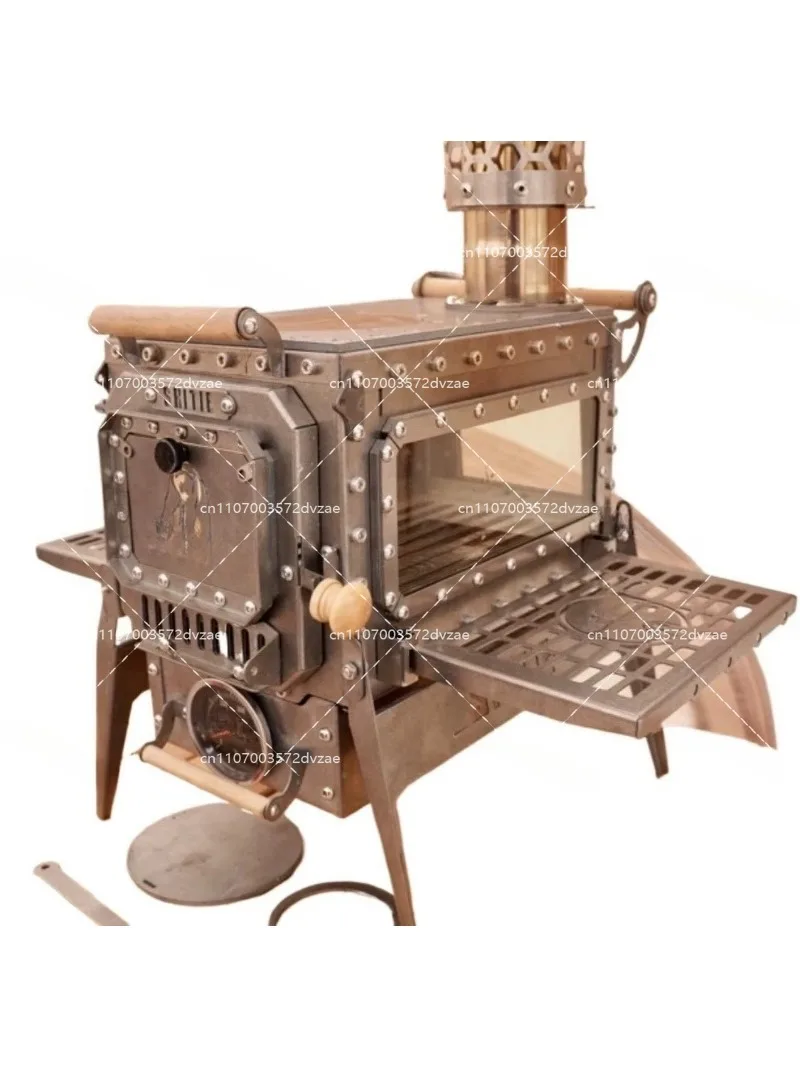 6 titanium stove, wood stove, barbecue camping, small
6 titanium stove, wood stove, barbecue camping, small