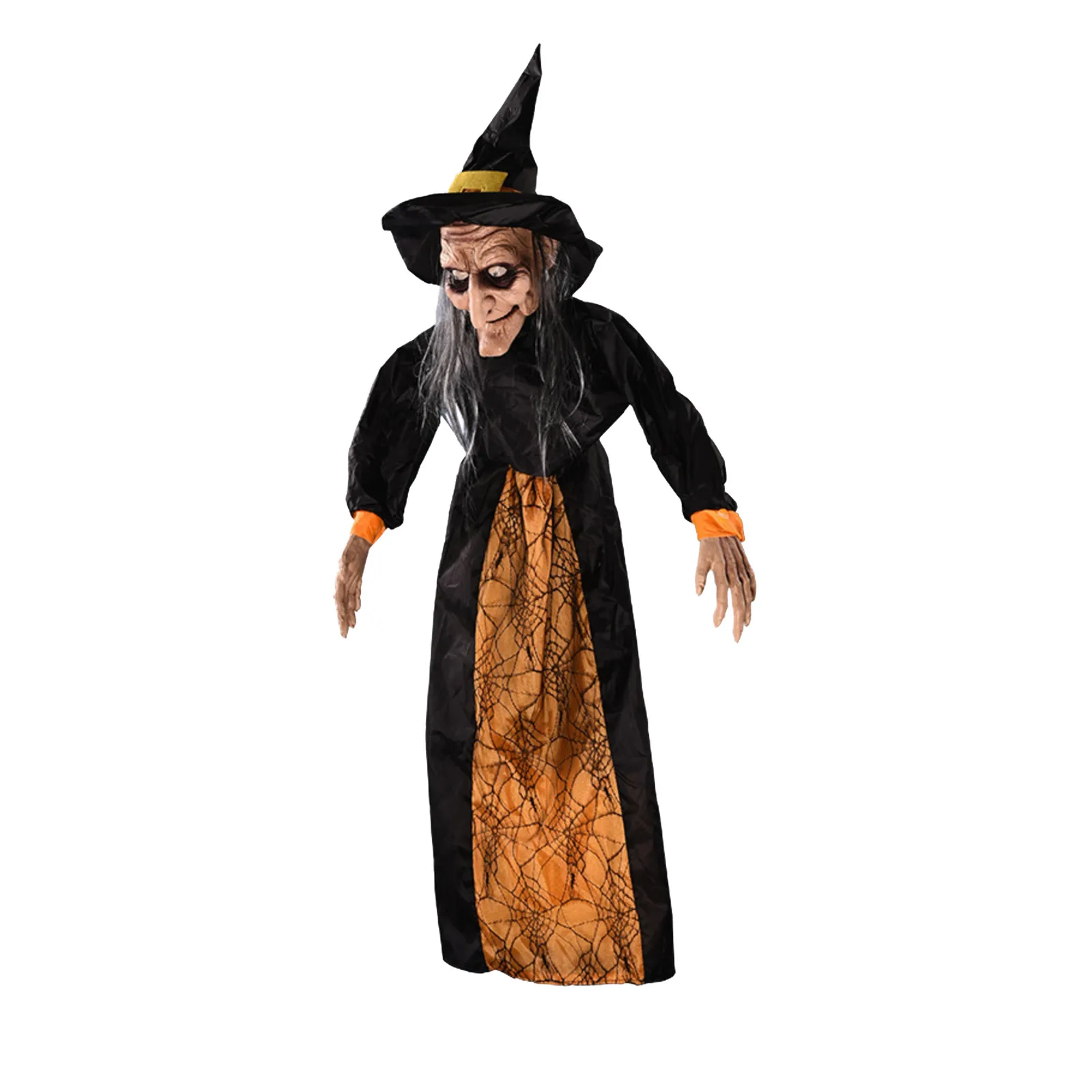 Halloween Horror Witch Toy Home Party Bar Haunted House Outdoor Decoration Props Terrified Atmosphere Handing Decoration
Halloween Horror Witch Toy Home Party Bar Haunted House Outdoor Decoration Props Terrified Atmosphere Handing Decoration