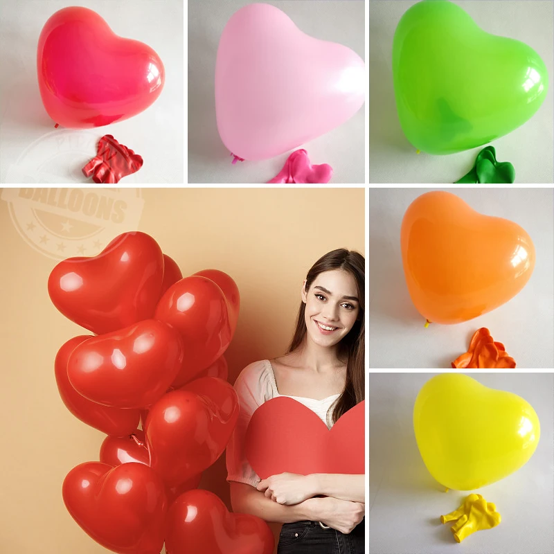 10inch 2.2g Latex Heart Helium Balloons Happy Birthday Party Baby Shower Wedding Background Room Decoration Balloon Supplies
10inch 2.2g Latex Heart Helium Balloons Happy Birthday Party Baby Shower Wedding Background Room Decoration Balloon Supplies