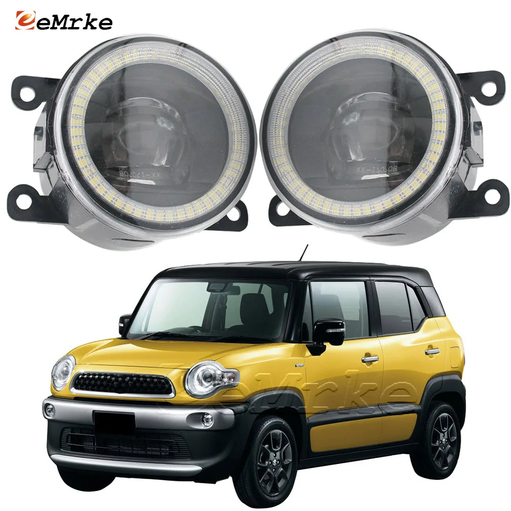 2-Pcs LED Angel Eye Daytime Running Lights for Suzuki XBee MB71S/MN71S 2017 2018 2019 2020 Cut-Line Lens Fog Lights Fog Lamp DRL
2-Pcs LED Angel Eye Daytime Running Lights for Suzuki XBee MB71S/MN71S 2017 2018 2019 2020 Cut-Line Lens Fog Lights Fog Lamp DRL