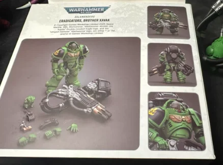 【SF】JOYTOYS 1/18 Action Figure Warhammer 40K Salamanders Eradicators Brother Xavak Prime Model Gift
【SF】JOYTOYS 1/18 Action Figure Warhammer 40K Salamanders Eradicators Brother Xavak Prime Model Gift