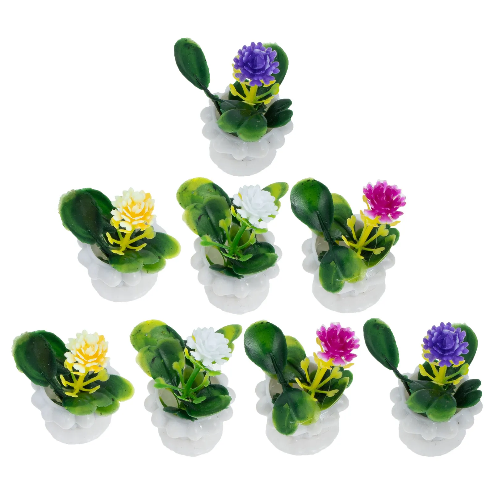 8Pcs Small House Decor Miniature Potted Plant Ornament Premium Resin Craft Holiday Gift for DIY Micro Landscape Models
8Pcs Small House Decor Miniature Potted Plant Ornament Premium Resin Craft Holiday Gift for DIY Micro Landscape Models