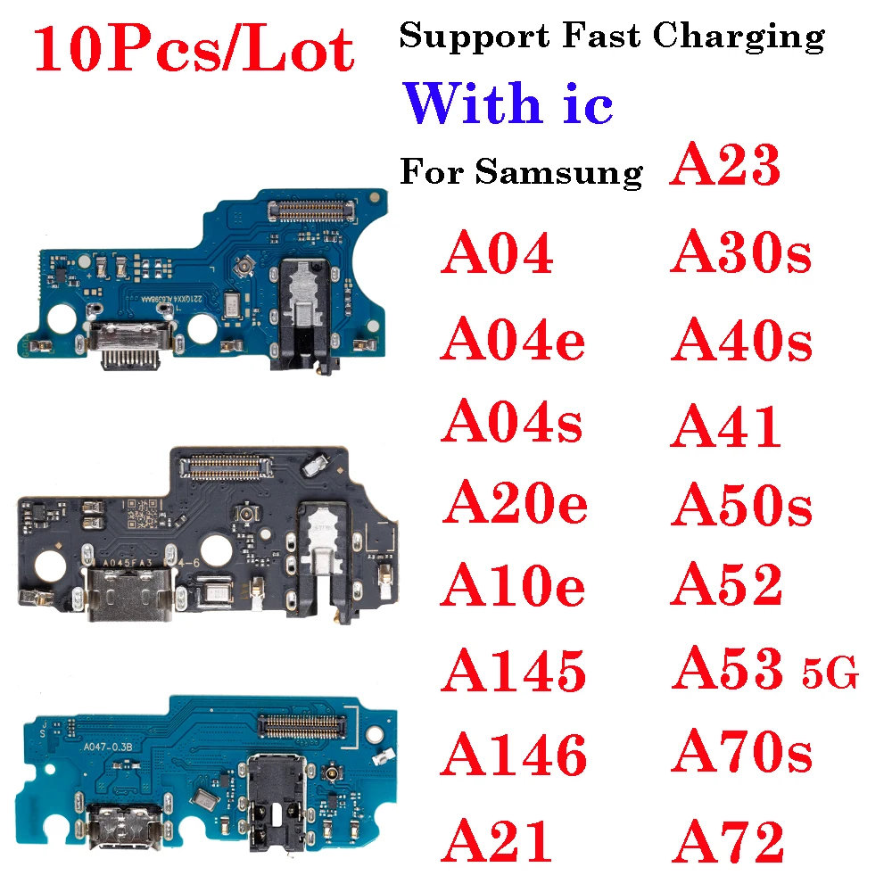 Pop 10 шт. Зарядное устройство USB-разъем для зарядки Port Flex для Samsung A30S A40S A50S A70S A04 A10 A20 E S A145 A146 A21 A23 A41 A52 A53
Pop 10 шт. Зарядное устройство USB-разъем для зарядки Port Flex для Samsung A30S A40S A50S A70S A04 A10 A20 E S A145 A146 A21 A23 A41 A52 A53