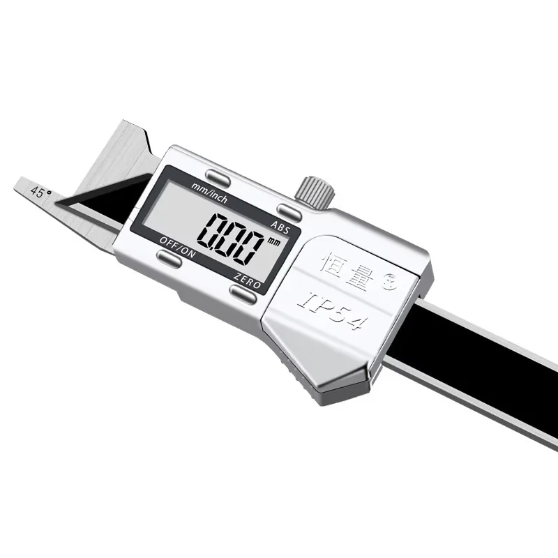High Precision Stainless Steel Digital Caliper, Multifunctional Chamfer Measuring Gauge
High Precision Stainless Steel Digital Caliper, Multifunctional Chamfer Measuring Gauge