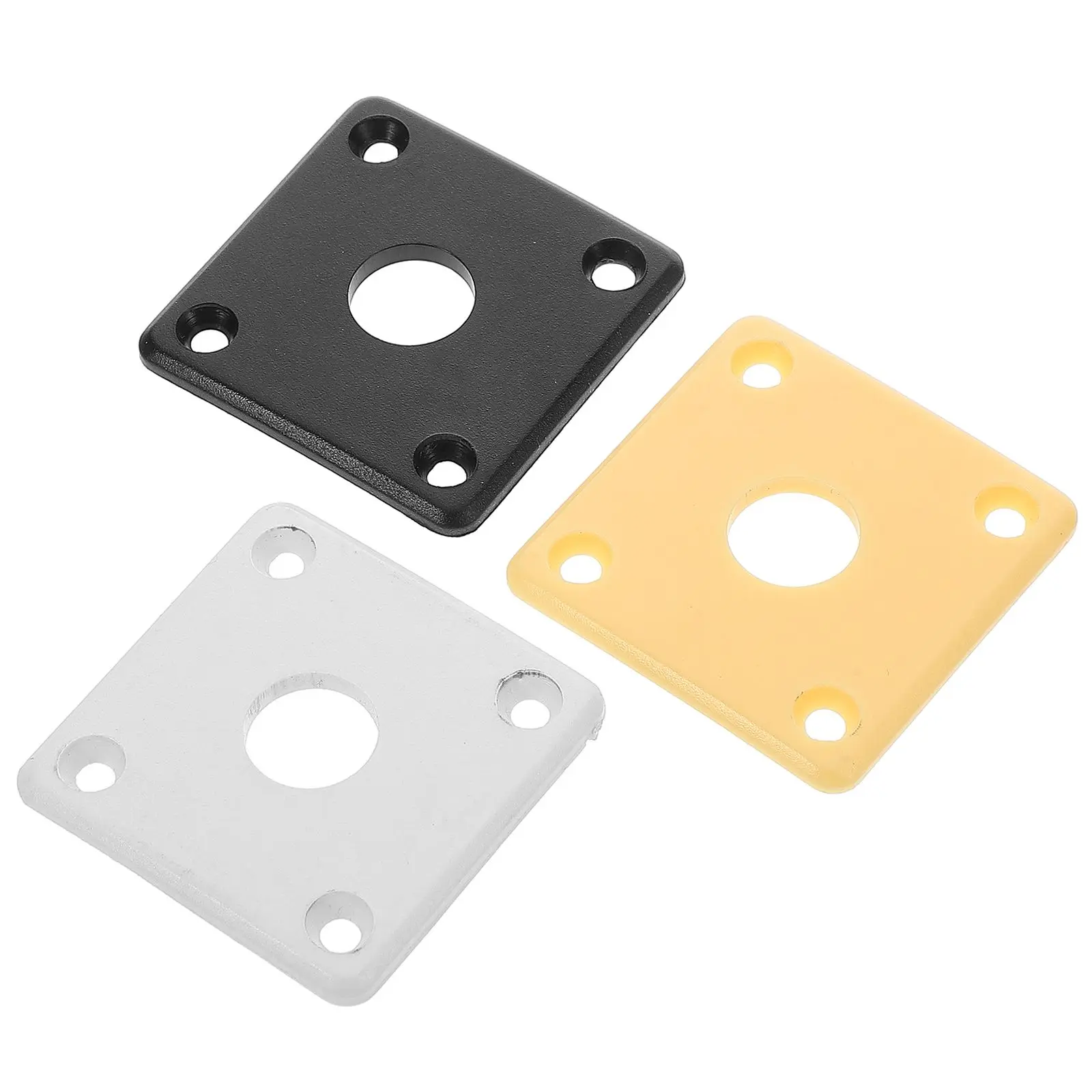3 Pcs Guitar Cover Square Plastic Plate Accessories Slip Curved Replacement Assembly Base Electric Guitar Cover
3 Pcs Guitar Cover Square Plastic Plate Accessories Slip Curved Replacement Assembly Base Electric Guitar Cover