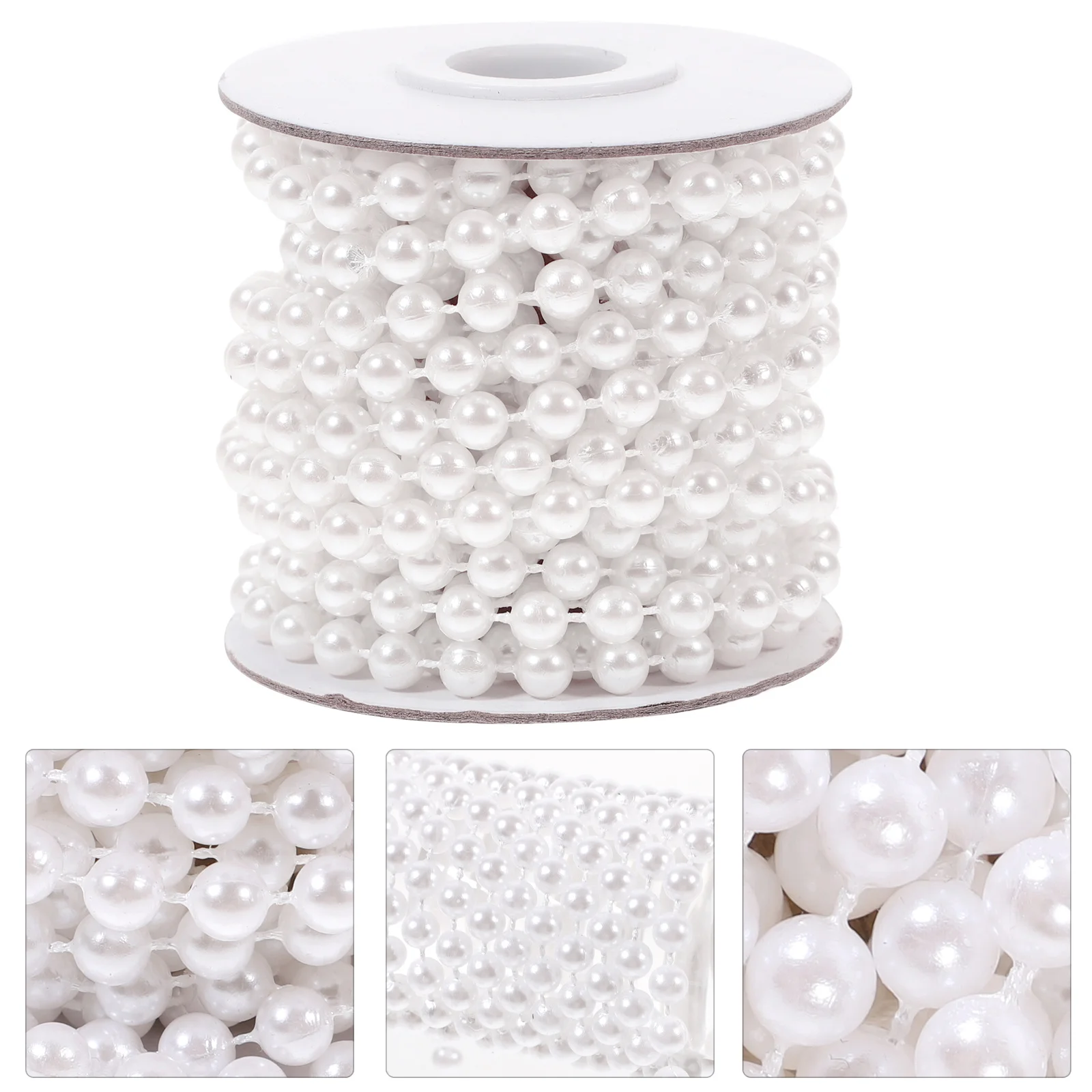 1 Roll Pearl Bead Chain Long-Lasting Bead String Garland DIY Wedding Party Gift Wrap Decorative Accessory Pearls Beads Garland
1 Roll Pearl Bead Chain Long-Lasting Bead String Garland DIY Wedding Party Gift Wrap Decorative Accessory Pearls Beads Garland