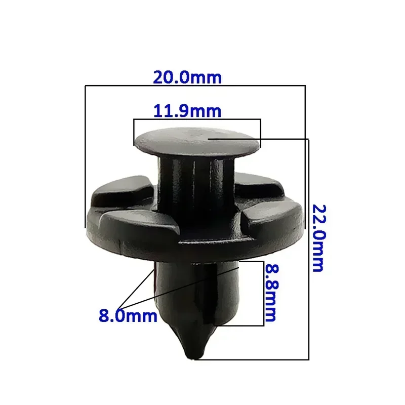Carhome 50x 8mm Universal Car Plastic Rivet Auto Fasteners Interior Bumper Fender Fixing Clips Cover Liner Clips Retainer NEW
Carhome 50x 8mm Universal Car Plastic Rivet Auto Fasteners Interior Bumper Fender Fixing Clips Cover Liner Clips Retainer NEW