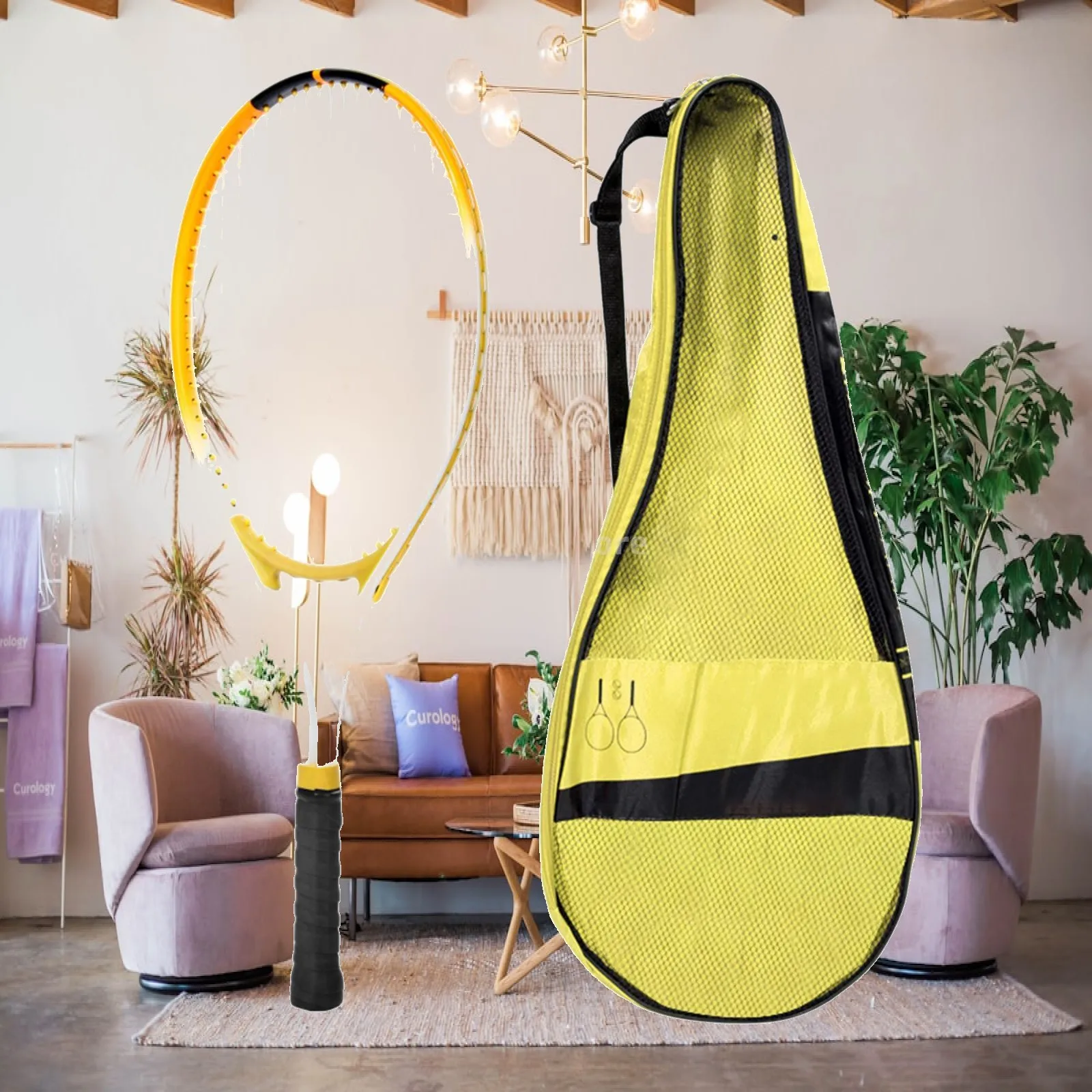 Durable Large Tennis Racquet Lightweight Adult Training Racket with Storage Bag for Indoor Outdoor Sports
Durable Large Tennis Racquet Lightweight Adult Training Racket with Storage Bag for Indoor Outdoor Sports