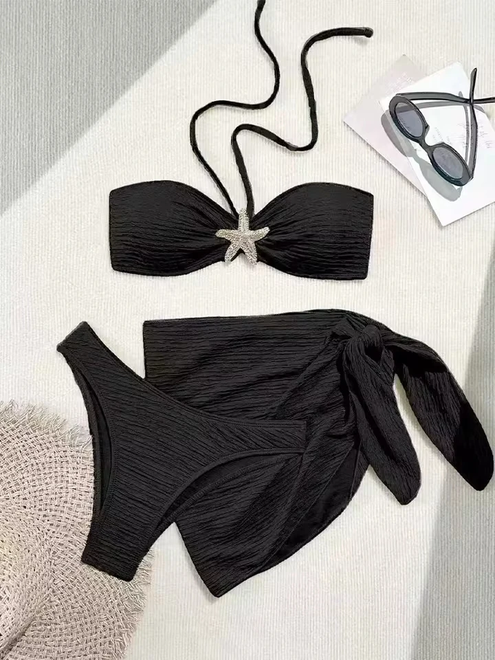 Vzvn Sexy Solid Strapless Bikini Women Split Swimsuit Beach Brazil Bikini 2026 New All Season Backless Bikinis Mesh 3 Piece Set
Vzvn Sexy Solid Strapless Bikini Women Split Swimsuit Beach Brazil Bikini 2026 New All Season Backless Bikinis Mesh 3 Piece Set
