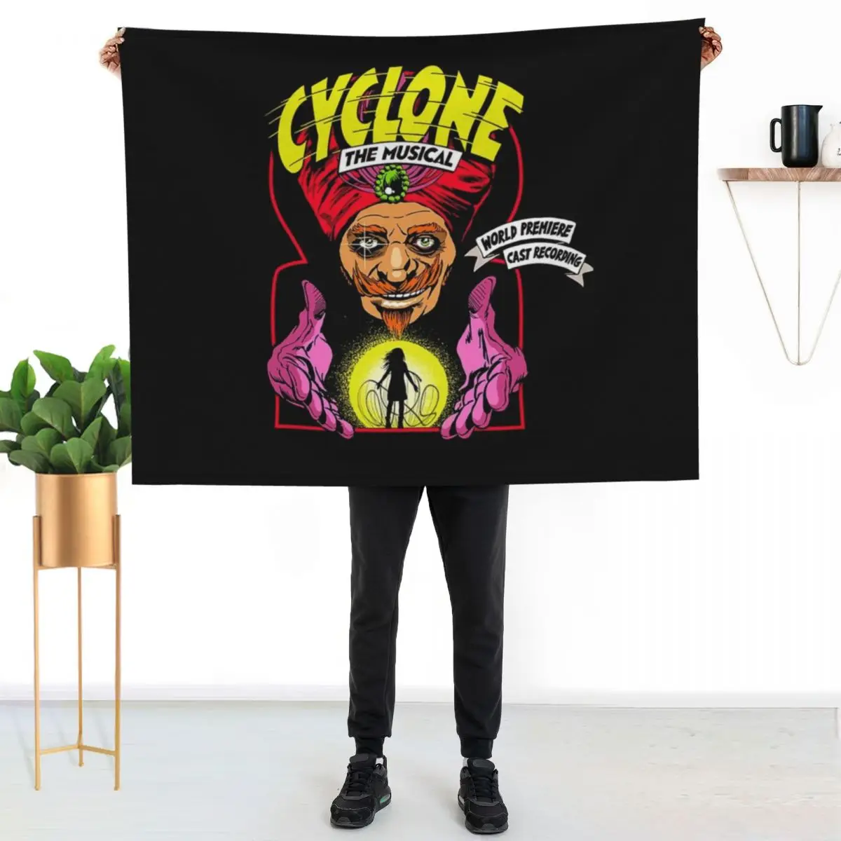 Ride the Cyclone Throw Blanket Soft Home Decor Blanket for Couch Bedroom
Ride the Cyclone Throw Blanket Soft Home Decor Blanket for Couch Bedroom