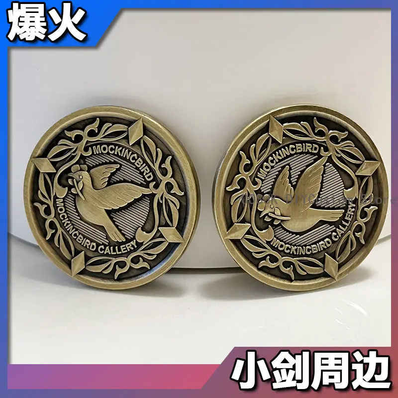 Игра Zenless Zone Zero Hugo Vlad Vivian Banshee Памятная монета Металлический значок Эмблема Брошь Подвеска Реквизит Подарок на Хэллоуин 
Игра Zenless Zone Zero Hugo Vlad Vivian Banshee Памятная монета Металлический значок Эмблема Брошь Подвеска Реквизит Подарок на Хэллоуин