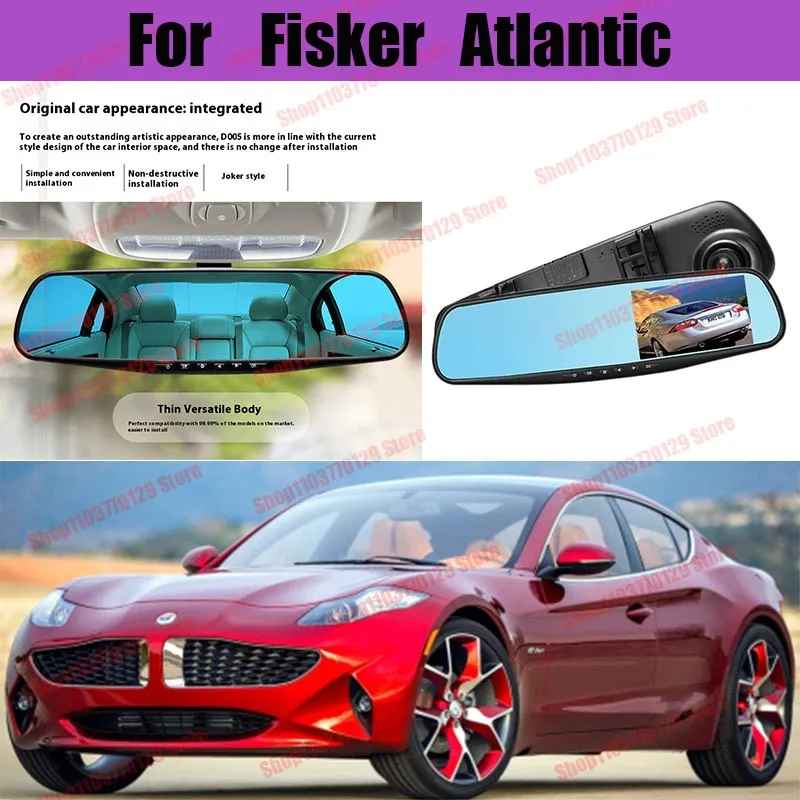 For Fisker Atlantic High definition dual lens driving recorder with front and rear dual recording reverse images Car dvr
For Fisker Atlantic High definition dual lens driving recorder with front and rear dual recording reverse images Car dvr