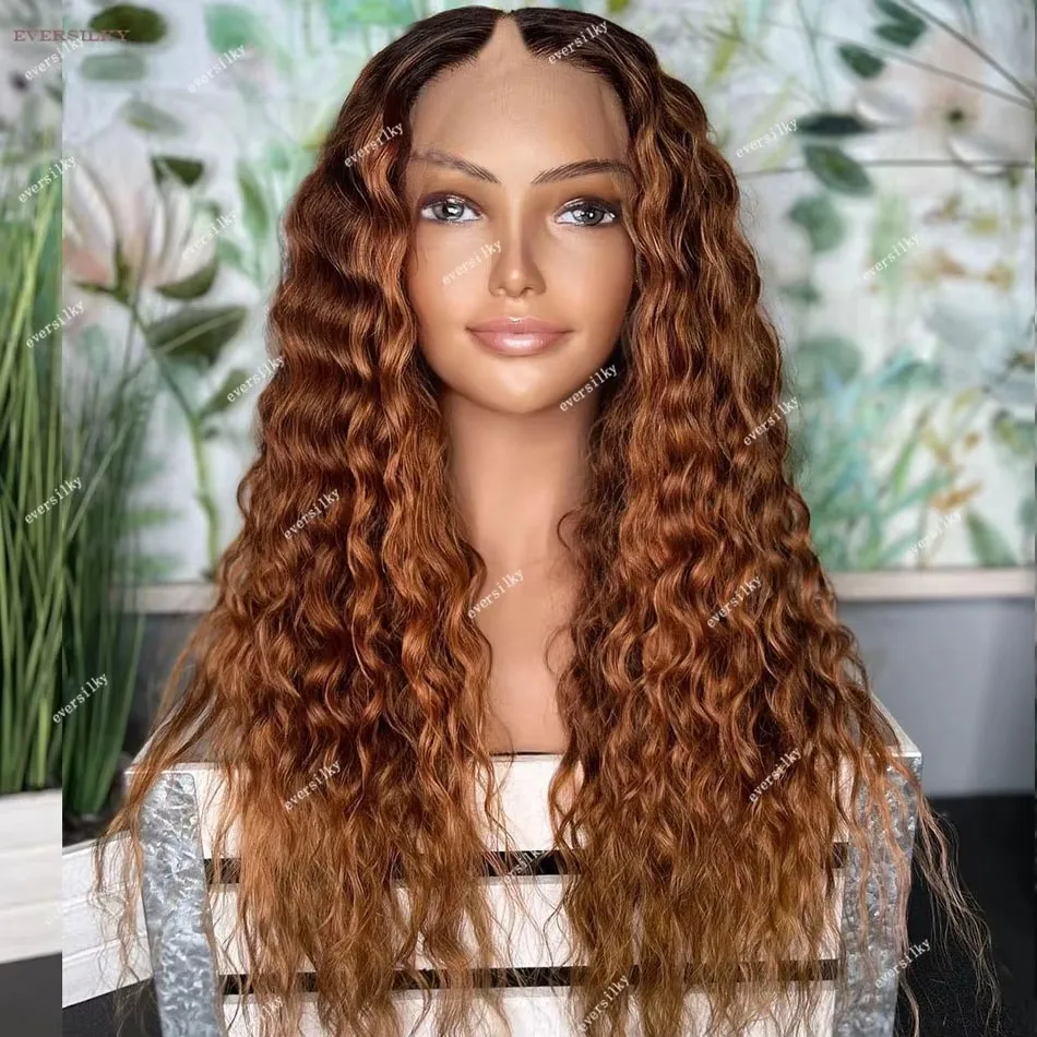 Bouncy Curly Highlight Strawberry Brown V Part Wigs Unprocessed Human Hair No Glue Full U Part Ombre Chentust Blonde Water Wave
Bouncy Curly Highlight Strawberry Brown V Part Wigs Unprocessed Human Hair No Glue Full U Part Ombre Chentust Blonde Water Wave