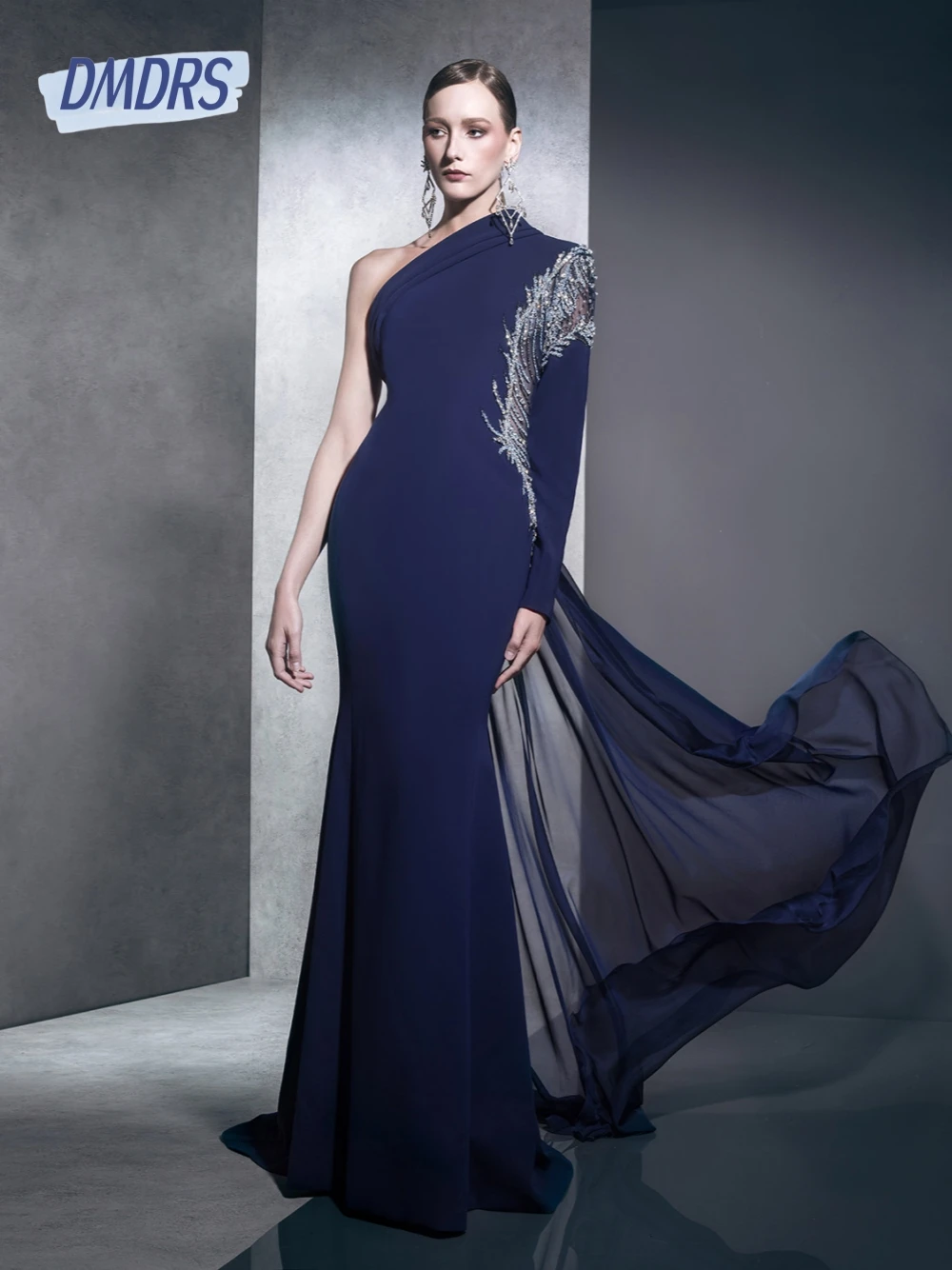 Elegant One Shoulder Evening Dress Sequined Mermaid Mother Wear Customized Gorgeous Formal Events Party Gown With Train
Elegant One Shoulder Evening Dress Sequined Mermaid Mother Wear Customized Gorgeous Formal Events Party Gown With Train