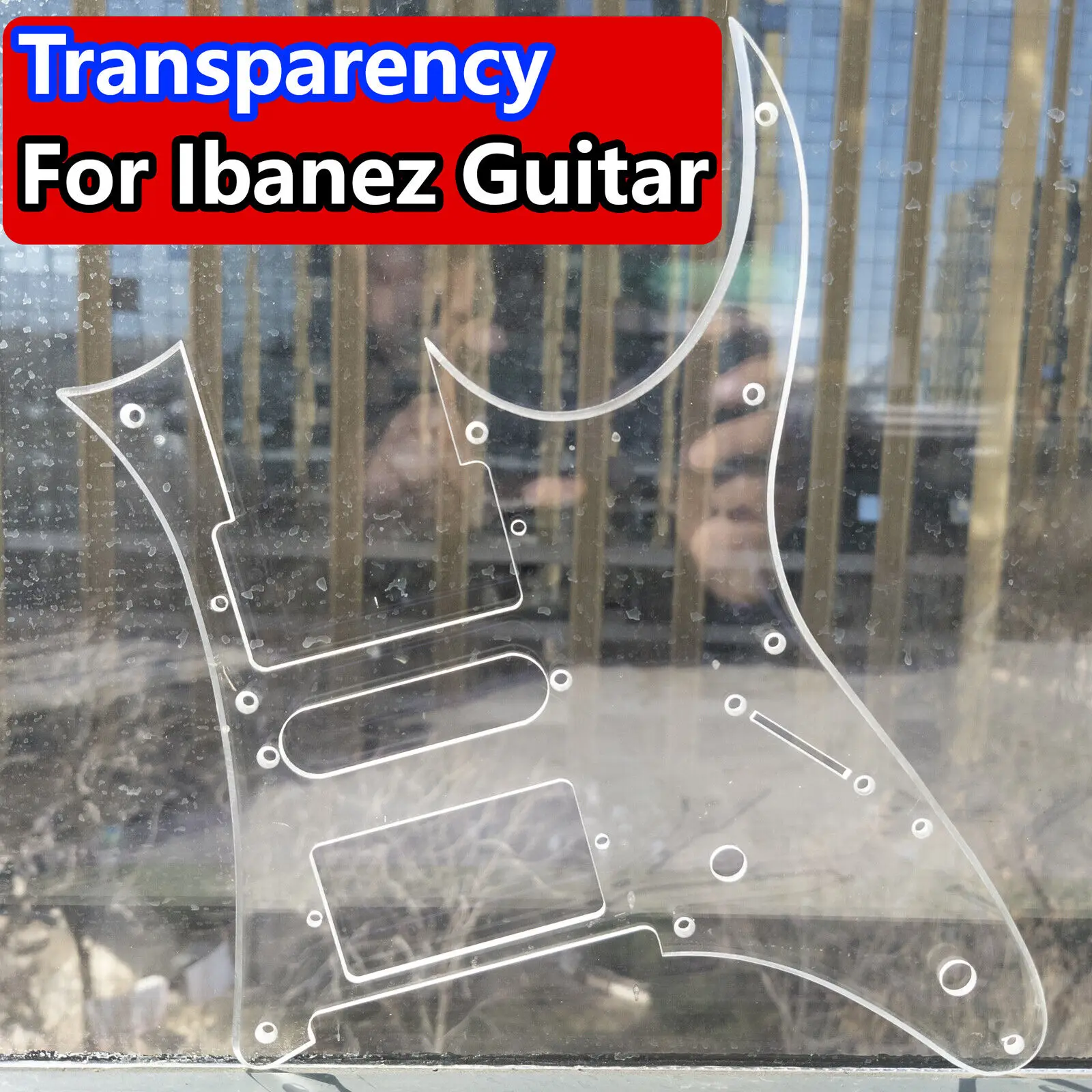 Electric Guitar Pickguard Transparency Guitars Scratch Plate For RG Electric guitars Replacement parts
Electric Guitar Pickguard Transparency Guitars Scratch Plate For RG Electric guitars Replacement parts