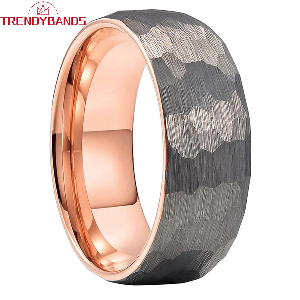 6mm 8mm Rings for Women Men Tungsten Wedding Band Fashion Jewelry Domed Hammered Brushed Finish Comfort Fit
6mm 8mm Rings for Women Men Tungsten Wedding Band Fashion Jewelry Domed Hammered Brushed Finish Comfort Fit
