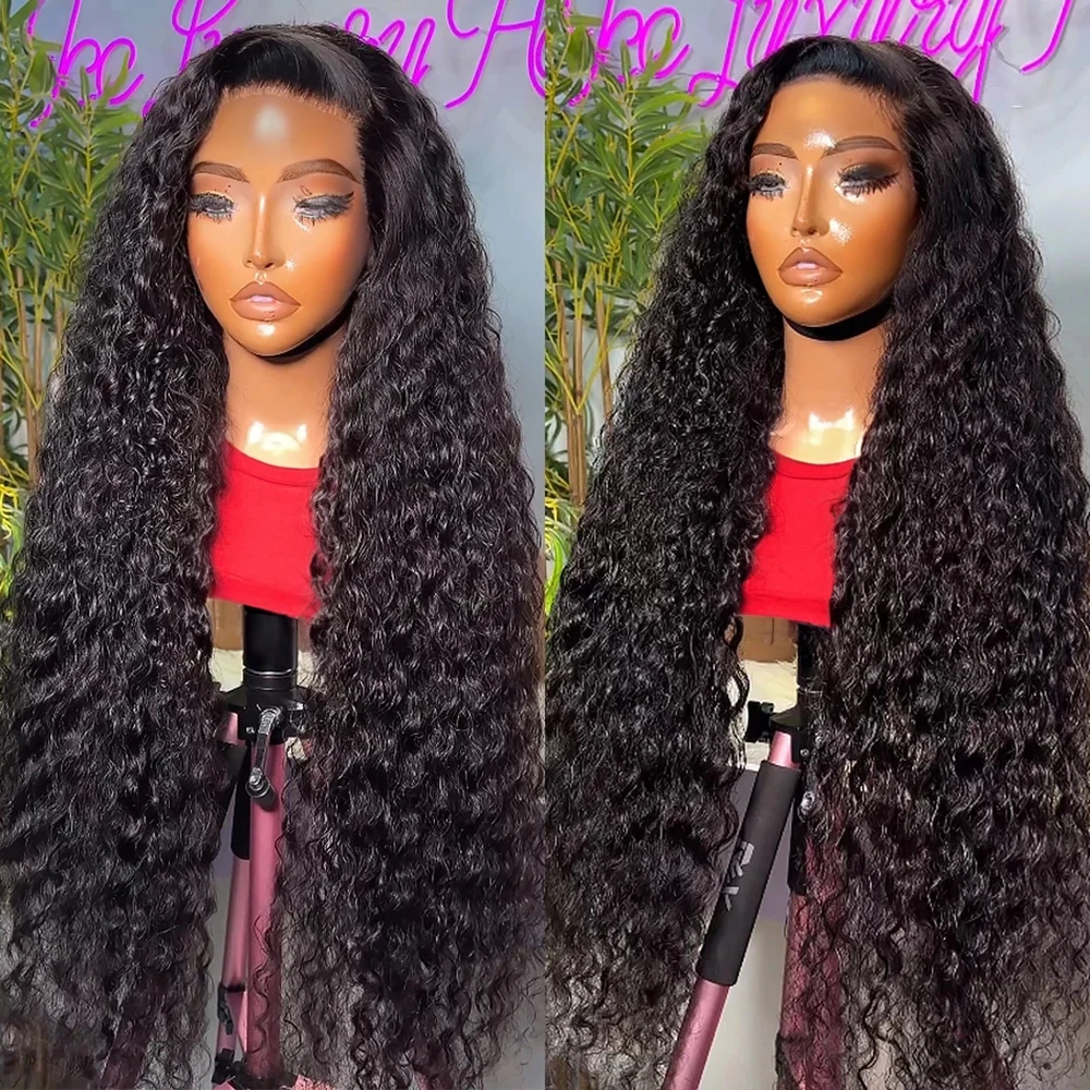 30 40 Inch Deep Wave Lace Front Curly Human Hair 13x4 13x6 HD Transparent Lace Frontal Wig Brazilian Water Wave Hair For Women
30 40 Inch Deep Wave Lace Front Curly Human Hair 13x4 13x6 HD Transparent Lace Frontal Wig Brazilian Water Wave Hair For Women