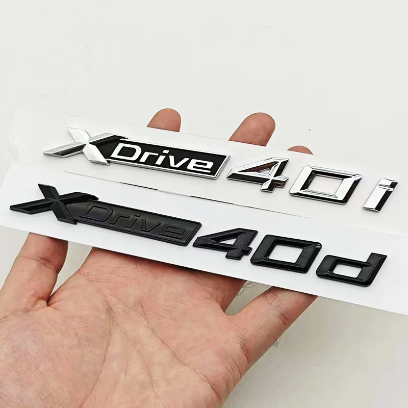 3D ABS Car Letters Logo XDrive 40i 40d Rear Trunk Badge Side Fender Emblem Decal For BMW X3 X4 X5 X6 X7 Auto Marking Accessories
3D ABS Car Letters Logo XDrive 40i 40d Rear Trunk Badge Side Fender Emblem Decal For BMW X3 X4 X5 X6 X7 Auto Marking Accessories
