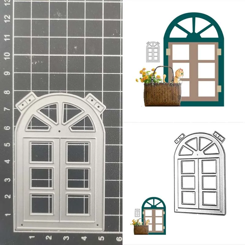 Window Metal Cutting Dies Stencil Scrapbook Diy Album Stamp Paper Card Embossing Decor Craft Knife Mould
Window Metal Cutting Dies Stencil Scrapbook Diy Album Stamp Paper Card Embossing Decor Craft Knife Mould