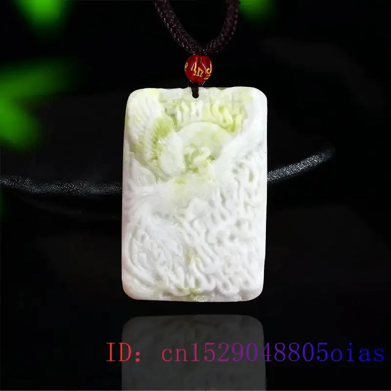 White Jade Phoenix Pendant Gemstone Amulet Chinese Necklace Carved Women Charm Gift Accessories Fashion Natural Jewelry
White Jade Phoenix Pendant Gemstone Amulet Chinese Necklace Carved Women Charm Gift Accessories Fashion Natural Jewelry