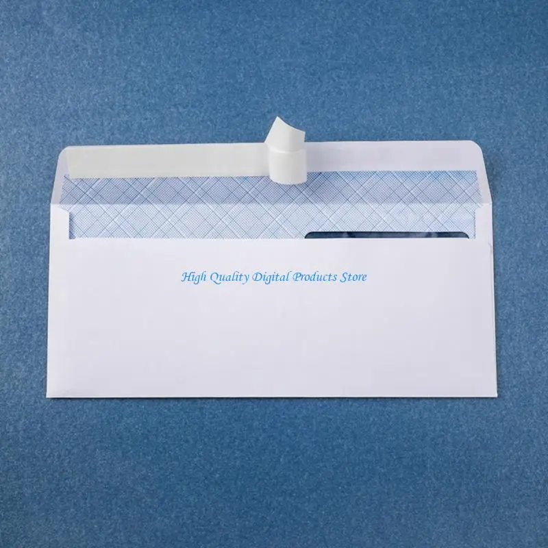 U2JE Security Pattern Envelopes Double Window Design Business Letter Mailing Paper
U2JE Security Pattern Envelopes Double Window Design Business Letter Mailing Paper