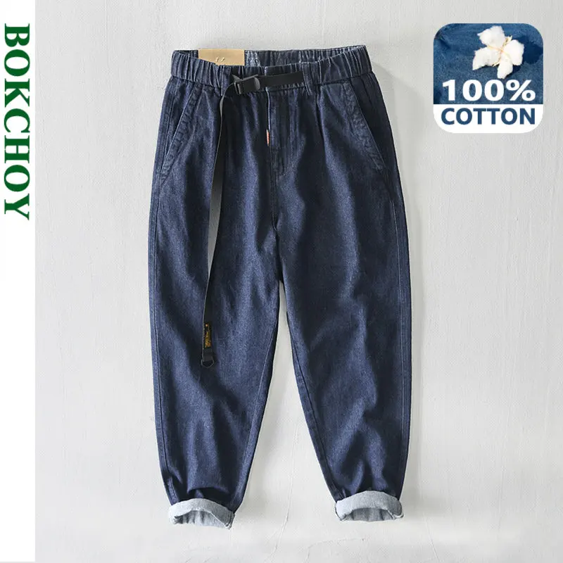 Spring Autumn Winter New Men Jeans Cargo Pants Cotton Male Long Sashes Casual Mid Waist Loose Fit Trouser GA-Z372
Spring Autumn Winter New Men Jeans Cargo Pants Cotton Male Long Sashes Casual Mid Waist Loose Fit Trouser GA-Z372