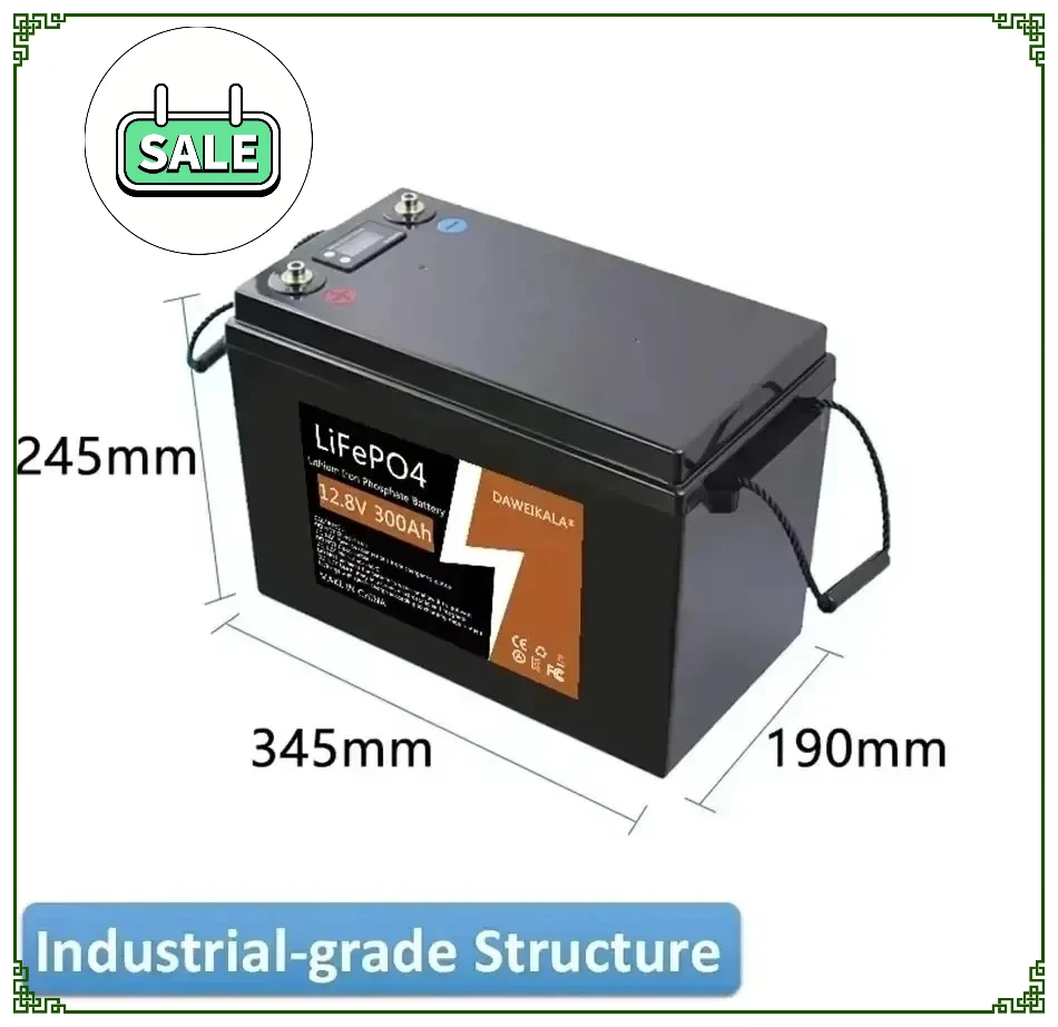 12V 300Ah LiFePO4 Battery BMS Lithium Power Batteries 4000 Cycles For 12.8V RV Campers Golf Cart Off-Road Off-grid Solar Wind
12V 300Ah LiFePO4 Battery BMS Lithium Power Batteries 4000 Cycles For 12.8V RV Campers Golf Cart Off-Road Off-grid Solar Wind