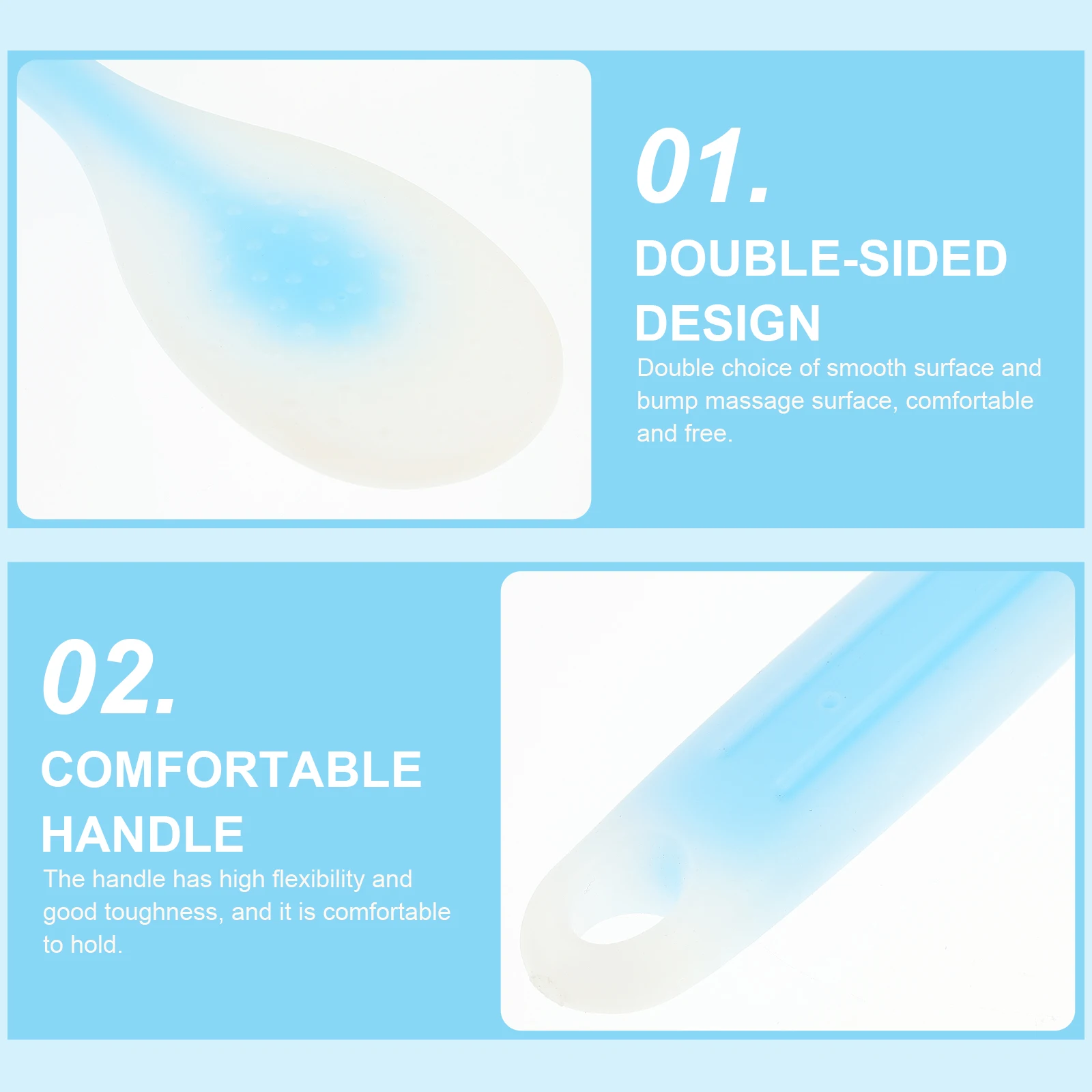 1 Set Silicone Meridian Pat Massage Tool Body Beating Stick Blood Circulation Fatigue Relief Portable Acupoint Massager Durable
1 Set Silicone Meridian Pat Massage Tool Body Beating Stick Blood Circulation Fatigue Relief Portable Acupoint Massager Durable
